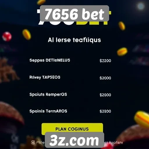 Ofertas de bônus disponíveis em 7656 bet